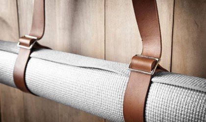 Mr. Lentz Leather Yoga Mat Strap