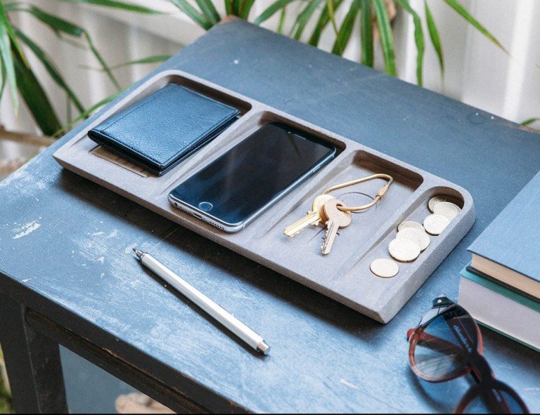 Le Videpoche Metal Valet Tray