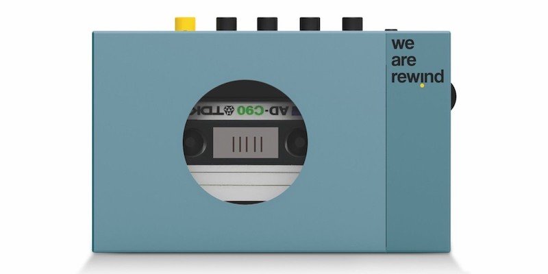 We Are Rewind Cassette Player Music Device