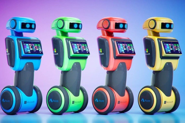 Microsoft Autonomous Robots with Azure Cloud