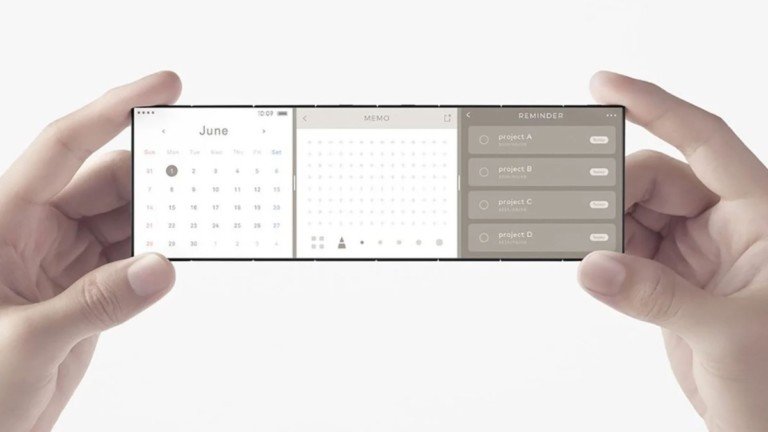 OPPO x nendo Conceptual Slide-Phone