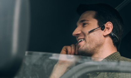 AfterShokz OpenComm bone-conduction headset