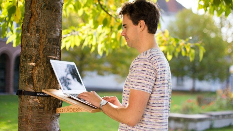 NOTADESK mobile standing desk
