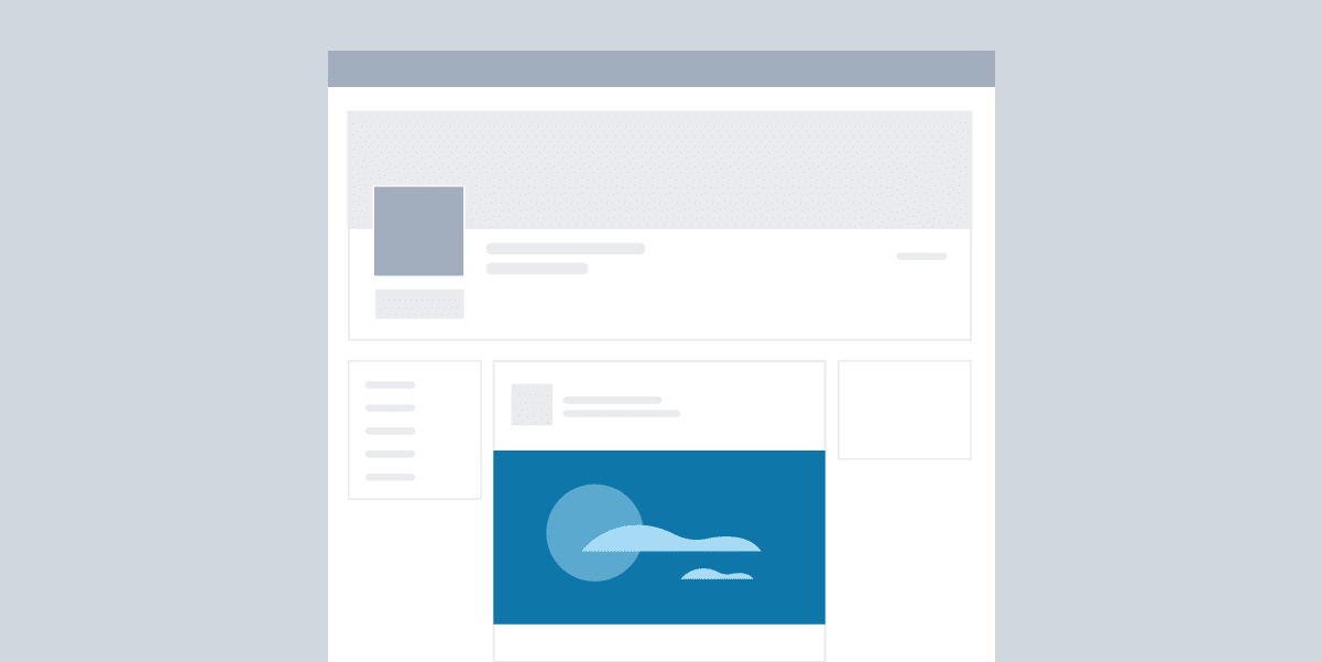 LinkedIn image sizes for blog post link images