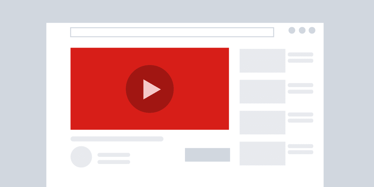 YouTube video size