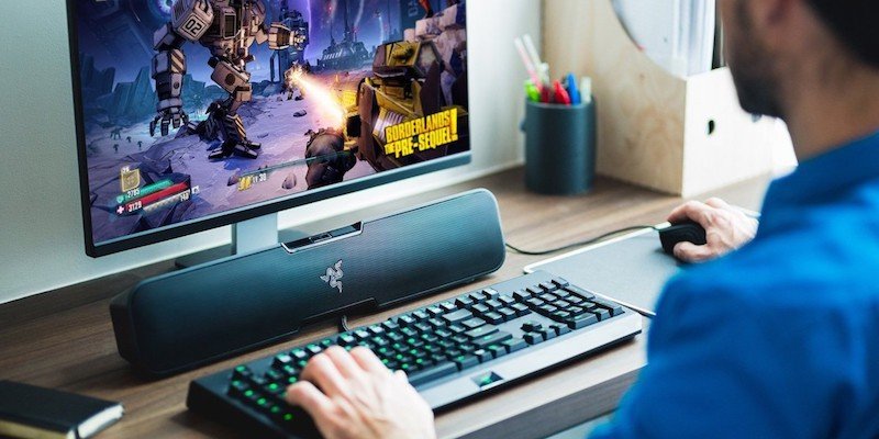 Razer Leviathan desktop Bluetooth soundbar