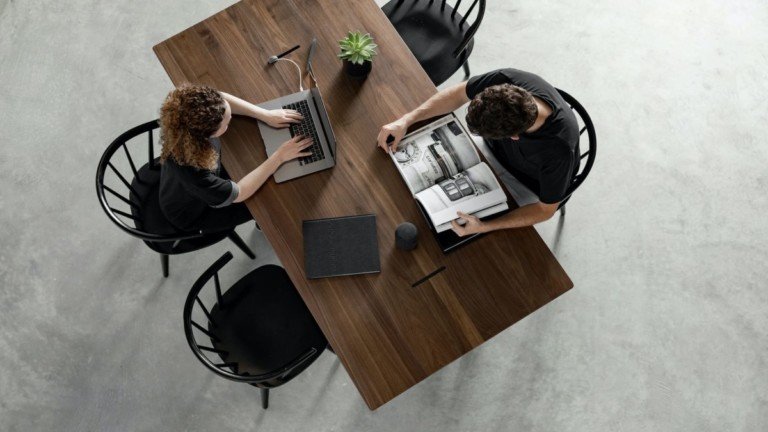 Artifox Walnut Table