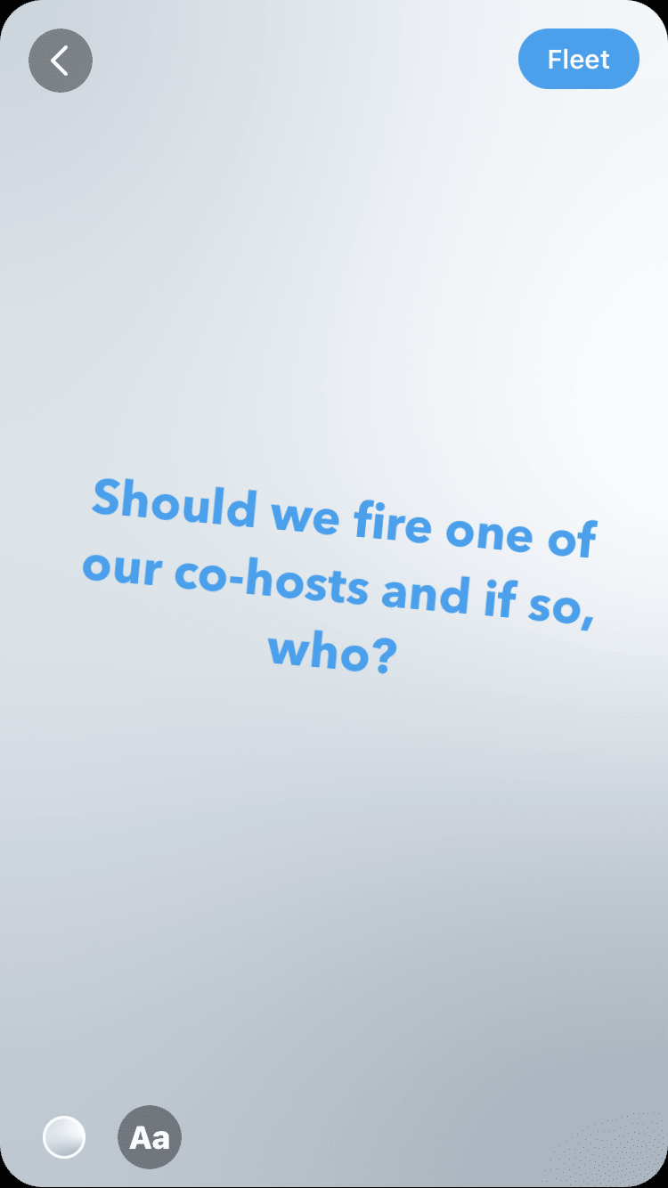 Ask a question