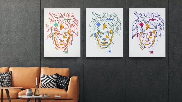 Proximars Painting Collection robot-made art