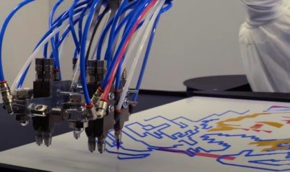 Proximars Painting Collection robot-made art
