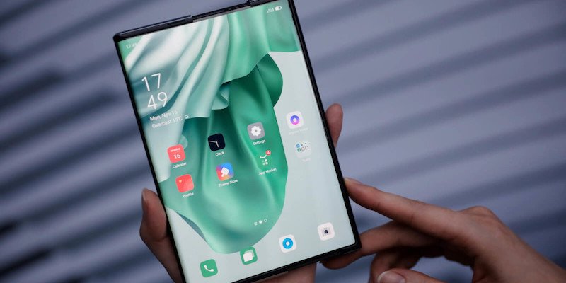 OPPO X 2021 rollable concept smartphone