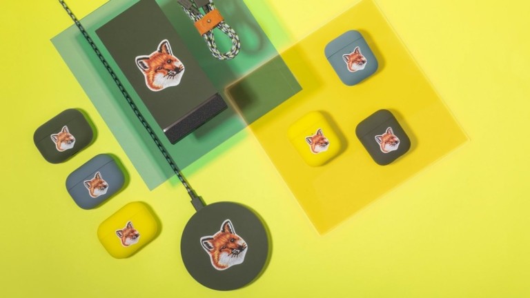 Maison Kitsuné x Native Union Drop Wireless Charger phone pad