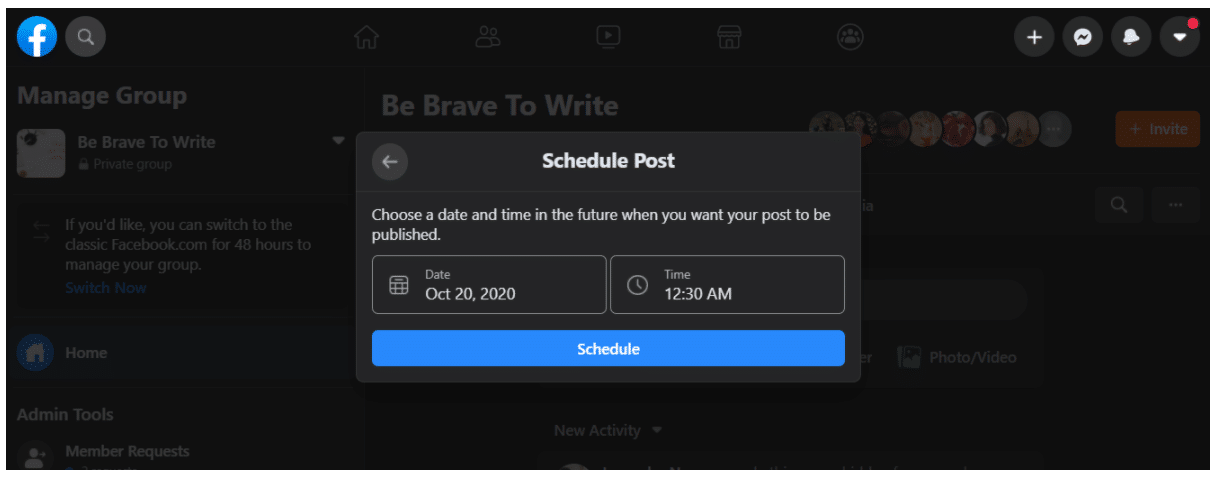 Facebook native auto poster