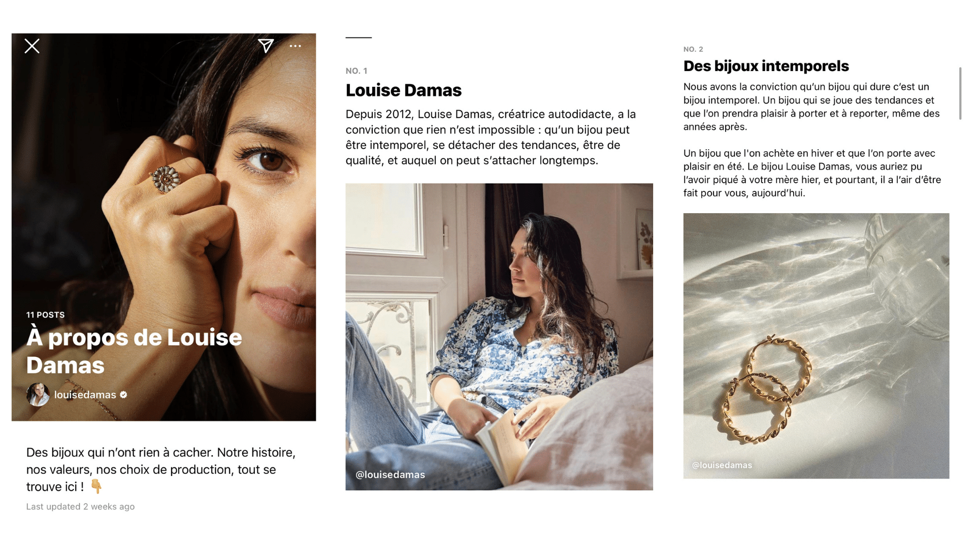 share brand story or message
