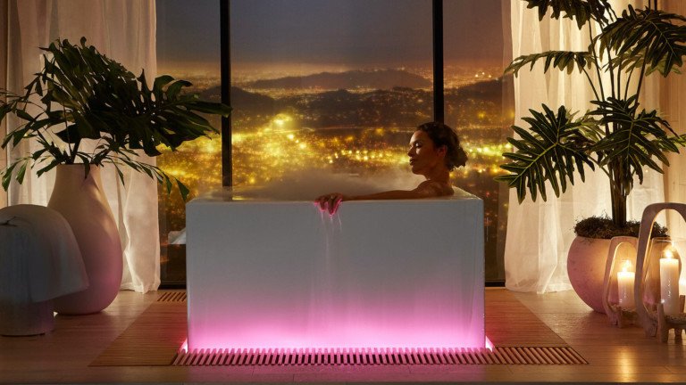Kohler Stillness Bath smart bath tub