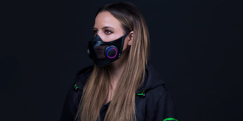 Razer Project Hazel N95 smart mask concept