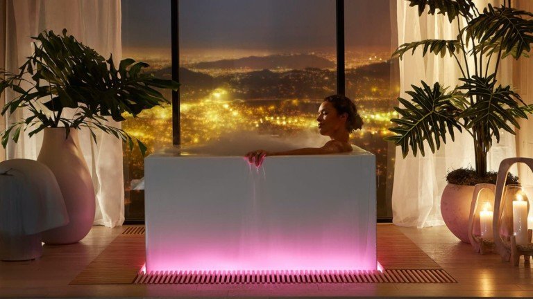 Kohler Stillness Bath smart bath tub