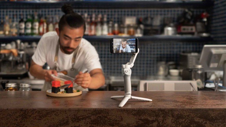 DJI Osmo Mobile 4 foldable phone gimbal
