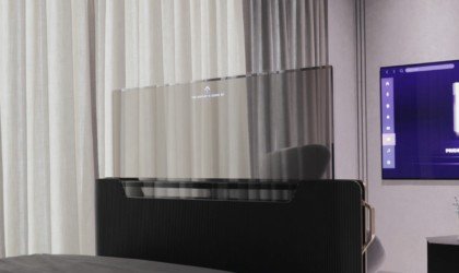 LG Display Transparent OLED TV concept