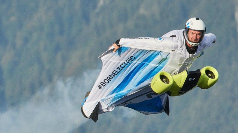 BMW Electrified Wingsuit