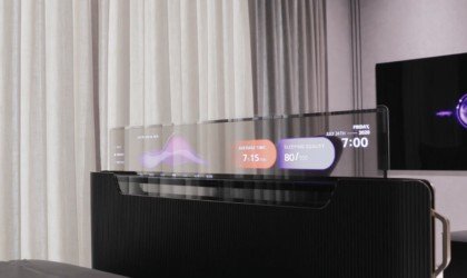LG Display Transparent OLED TV concept