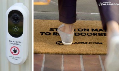 Alarm.com Touchless Video Doorbell