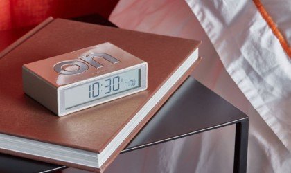 Lexon Flip LCD alarm clock