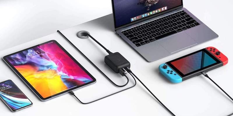 HyperDrive 60W USB-C Power Hub for Nintendo Switch