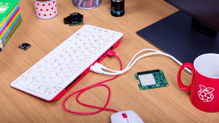 Raspberry Pi 400 personal microcomputer