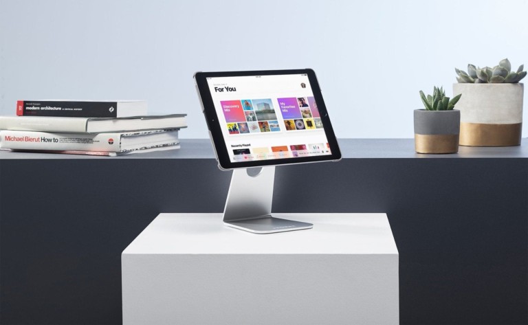 Proper iPad Pivot Stand Swiveling Tablet Holder