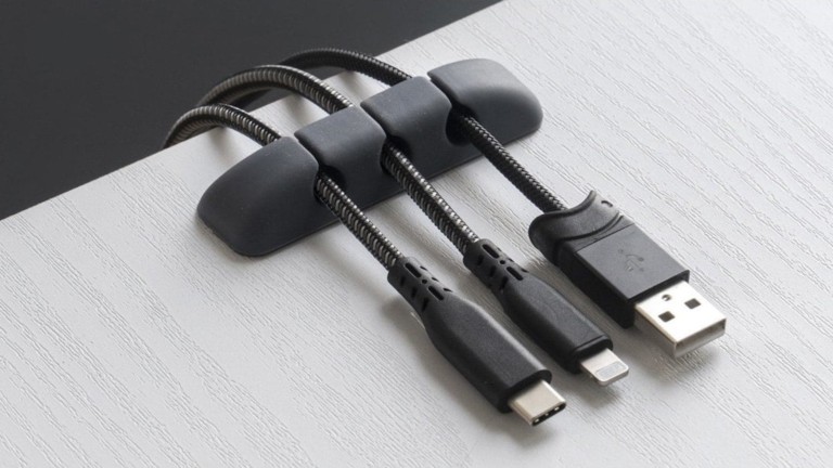 Ringke Silicone Cable Organizer Adhesive Cord Holder
