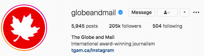 The Globe and Mai international award-winning journalism