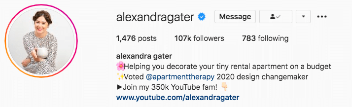 Alexandra Gater home decor