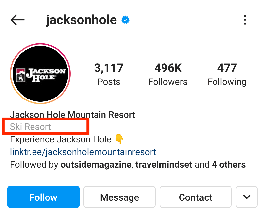 Jackson Hole Ski Resort category
