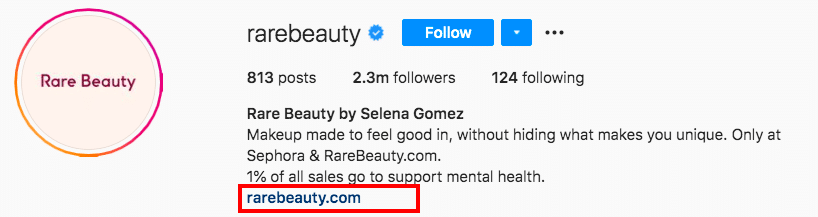 Rare Beauty URL