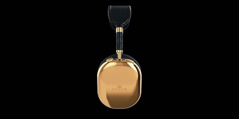 Caviar AirPods Max Golden Black