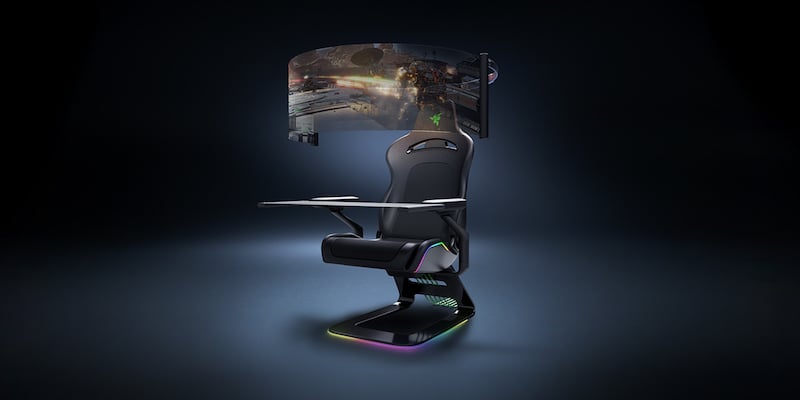 Razer Project Brooklyn concept gaming chair 
