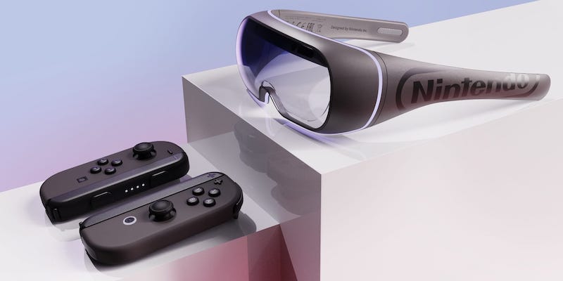 James Tsai Nintendo Switch Joy-Glasses VR gaming goggles