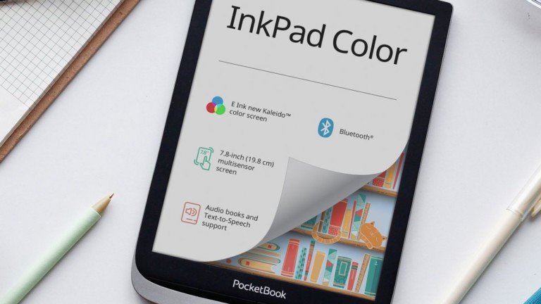 PocketBook InkPad Color 7.8" E-Ink eReader