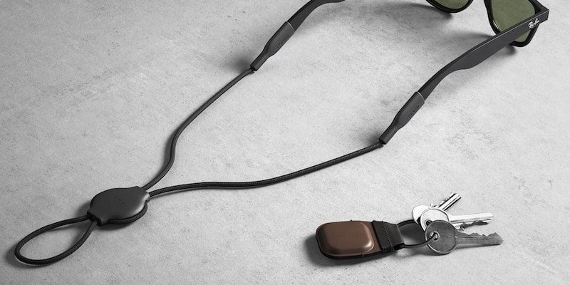 Nomad AirTag Keychain and Glasses Straps