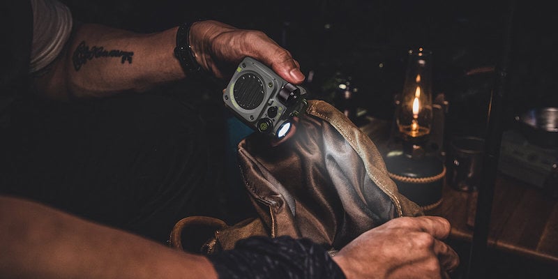 Mind-blowing outdoor gadgets to buy this summer Muzen Wild Mini Rugged Outdoor Speaker