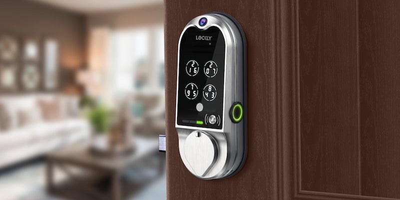LOCKLY Vision doorbell camera smart lock