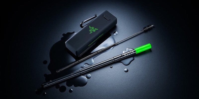 The coolest gadgets for the geeks in your life Razer Reusable Stainless Steel Straw
