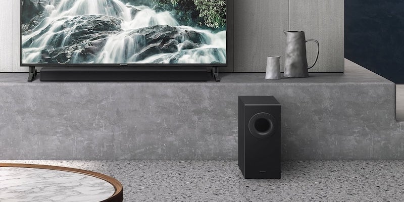 Panasonic SC-HTB490 Slim Soundbar and Wireless Subwoofer