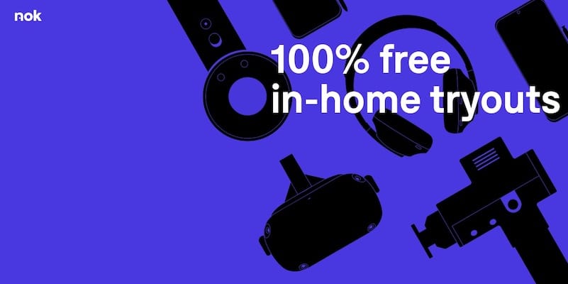 nok: try for $0 down - free delivery - free easy returns