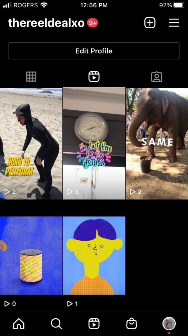 Instagram Reels views