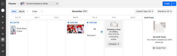 planner calendar view