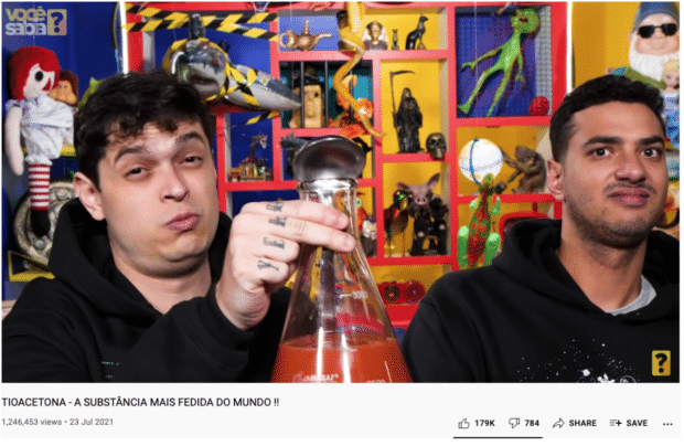 Você Sabia? random facts content