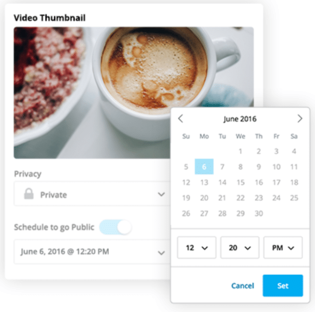 schedule posts in advance via Hootsuite