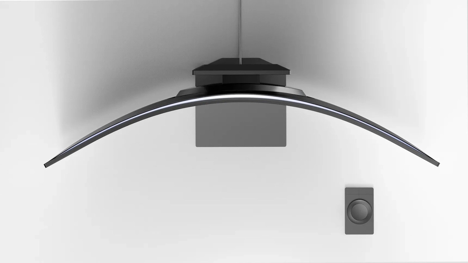 Samsung Odyssey Arc is a stunning 55-inch 4K curved monitor that's also rotatable
